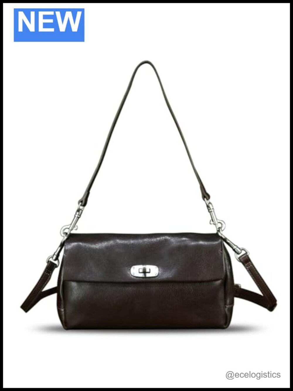 Genuine Leather Hobo Crossbody Bag Satchel Purse Women Retro Handbag Medium